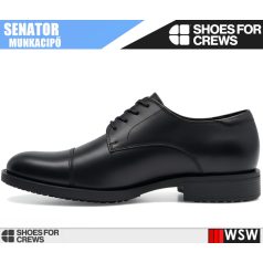   Shoes For Crews SENATOR BLACK OB férfi csúszásmentes munkabakancs - munkacipő