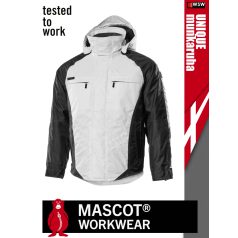 Mascot UNIQUE WHITE technikai téli bélelt kapucnis kabát - munkaruha
