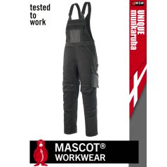   Mascot UNIQUE BLACK technikai lélegző kantáros nadrág - munkaruha
