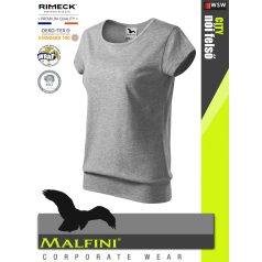   Malfini CITY DARKGREY 100% pamut prémium női póló 150 g/m2 - munkaruha