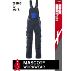   Mascot UNIQUE NAVY technikai kopásálló kantáros nadrág - munkaruha