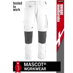   Mascot UNIQUE WHITE technikai lélegző kopásálló deréknadrág - munkaruha