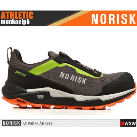 Norisk ATHLETIC GREEN S3L technikai prémium kompozit munkacipő - munkabakancs