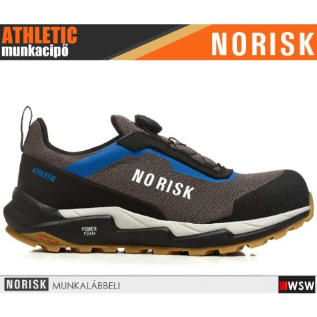 Norisk ATHLETIC GREYBLUE S3L technikai prémium kompozit munkacipő - munkabakancs