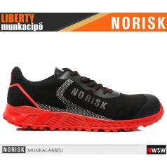  Norisk LIBERTY RED SPIDER BLACK S3 technikai prémium kompozit munkacipő - munkabakancs