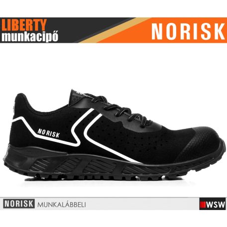 Norisk LIBERTY BLACK PANTHER AIR BLACK S1PL technikai prémium kompozit munkacipő - munkabakancs