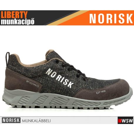 Norisk LIBERTY BLACK PANTHER ULTIMATE BROWN S3 technikai prémium kompozit munkacipő - munkabakancs