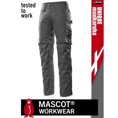   Mascot UNIQUE GREY technikai kevertszálas kopásálló deréknadrág - munkaruha