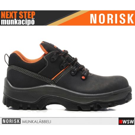 Norisk NEXT STEP KING BLACK S3 technikai prémium kompozit munkacipő - munkabakancs