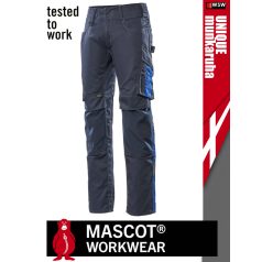   Mascot UNIQUE NAVY technikai térdprotektoros kopásálló deréknadrág - munkaruha