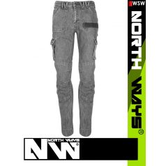   North Ways USAIN rugalmas anyagú stretch technikai farmer deréknadrág  - munkaruha