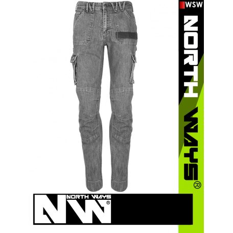 North Ways USAIN rugalmas anyagú stretch technikai farmer deréknadrág  - munkaruha