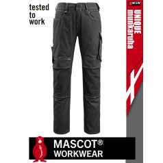   Mascot UNIQUE BLACK technikai kevertszálas deréknadrág - munkaruha