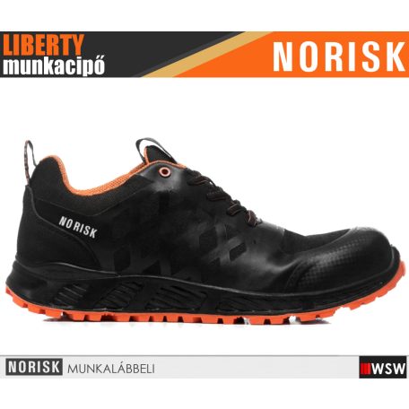 Norisk LIBERTY SOOTH BLACK S3 technikai prémium kompozit munkacipő - munkabakancs