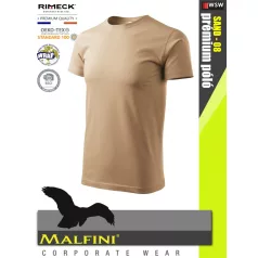  Malfini BASIC SAND 100% pamut prémium póló 160 g/m2 - munkaruha