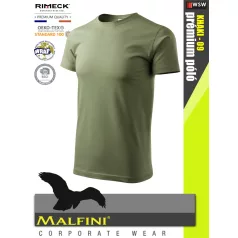   Malfini BASIC KHAKI 100% pamut prémium póló 160 g/m2 - munkaruha