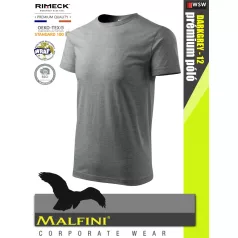   Malfini BASIC DARKGREY 100% pamut prémium póló 160 g/m2 - munkaruha