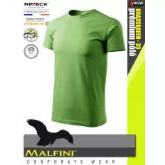   Malfini BASIC GRASSGREEN 100% pamut prémium póló 160 g/m2 - munkaruha
