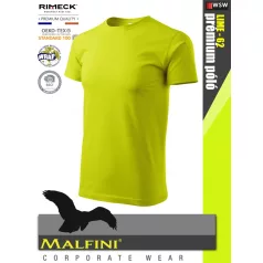   Malfini BASIC LIME 100% pamut prémium póló 160 g/m2 - munkaruha