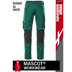   Mascot UNIQUE GREEN technikai pamutgazdag deréknadrág - munkaruha