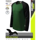 Malfini STREET BOTTLEGREEN 100% pamut prémium férfi hosszúujjú póló 180 g/m2 - munkaruha