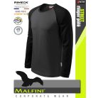 Malfini STREET EBONYGREY 100% pamut prémium férfi hosszúujjú póló 180 g/m2 - munkaruha