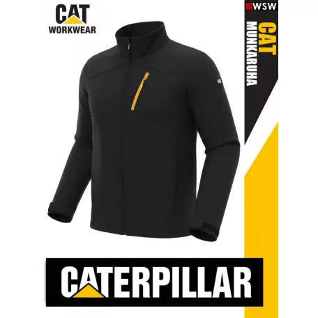 Cterpillar CAT BLACK technikai softshell kabát - munkaruha