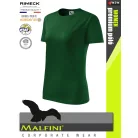 Malfini CLASSIC BOTTLEGREEN 100% pamut prémium női póló 150 g/m2 - munkaruha