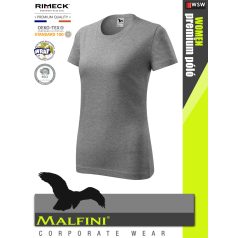   Malfini CLASSIC DARKGREY 100% pamut prémium női póló 150 g/m2 - munkaruha