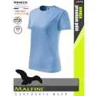 Malfini CLASSIC SKYBLUE 100% pamut prémium női póló 150 g/m2 - munkaruha