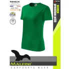 Malfini CLASSIC KELLYGREEN 100% pamut prémium női póló 150 g/m2 - munkaruha