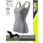 Malfini TRIUMPH DARKGREY pamut női pántos felső 180 g/m2 - munkaruha