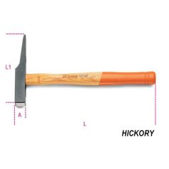 Műszerész kalapács, francia modell, fanyéllel_1379F
