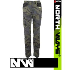   North Ways EDWARD technikai rugalmas stretch deréknadrág  - munkaruha