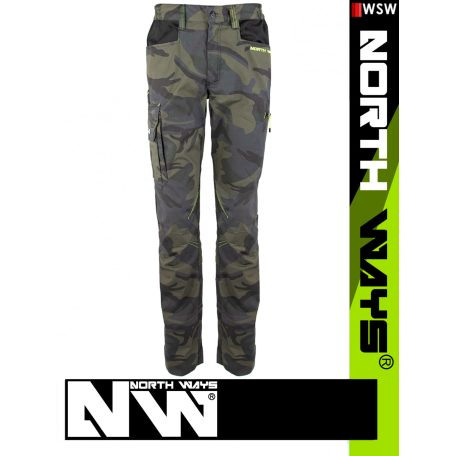 North Ways EDWARD technikai rugalmas stretch deréknadrág  - munkaruha