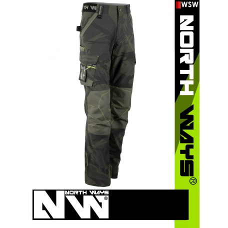 North Ways CURREN technikai rugalmas stretch deréknadrág  - munkaruha