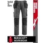 Mascot UNIQUE GREY technikai lengőzsebes lélegző kopásálló deréknadrág - munkaruha