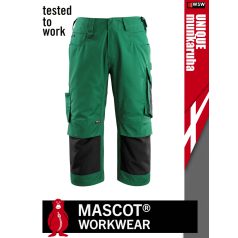   Mascot UNIQUE GREEN technikai ¾-es kopásálló rövidnadrág - munkaruha