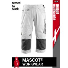   Mascot UNIQUE WHITE technikai ¾-es kopásálló rövidnadrág - munkaruha