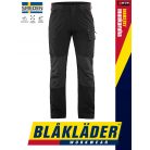 Blåkläder INDUSTRY BLACKRED technikai stretch slim rugalmas szervíznadrág - Blaklader munkaruha