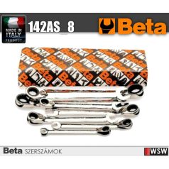 8 részes csillag-villáskulcs készlet irányváltós racsnival_142AS_8