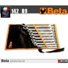 9 részes csillag-villáskulcs készlet irányváltós racsnival műanyag tasakban_142_B9