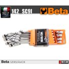 9 darabos csillag-villáskulcs készlet, átváltós racsnival, kompakt tartóval_142_SC9I