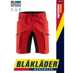   Blåkläder INDUSTRY RED technikai kevertszálas rövidadrág - Blaklader munkaruha