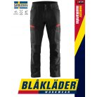 Blåkläder INDUSTRY BLACKRED technikai stretch slim rugalmas deréknadrág - Blaklader munkaruha