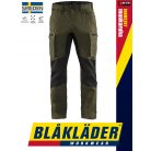 Blåkläder INDUSTRY DARKOLIVE technikai kevertszálas deréknadrág - Blaklader munkaruha