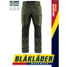 Blåkläder INDUSTRY ARMYGREEN technikai kevertszálas deréknadrág - Blaklader munkaruha