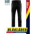 Blåkläder INDUSTRY BLACK technikai kevertszálas deréknadrág - Blaklader munkaruha