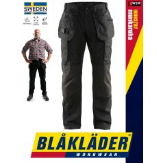   Blåkläder INDUSTRY BLACK technikai stretchbetétes deréknadrág - Blaklader munkaruha