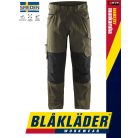 Blåkläder INDUSTRY DARKOLIVE technikai stretch ripstop rugalmas deréknadrág - Blaklader munkaruha